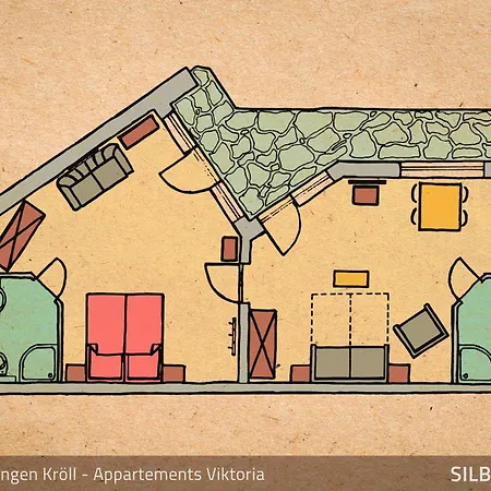 Kroll - Viktoria Und Landhaus Maria Apartmán *